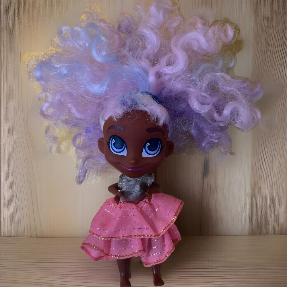 Hairdorables Doll Hairmazing Willow Figure Replacement in Orange Dress 5 inches.